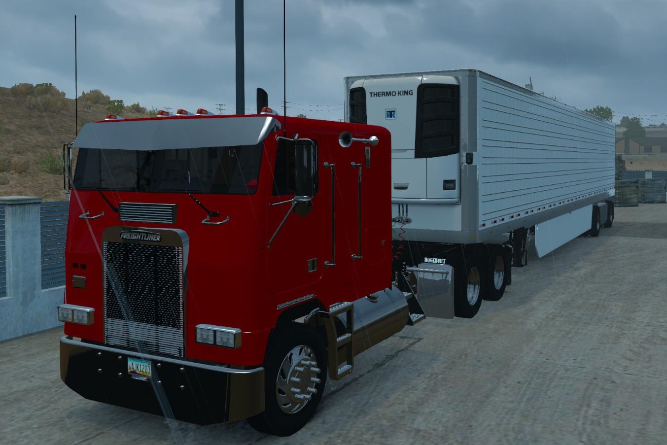 FREIGHTLINER FLA REVISION [1.38 - 1.39] - ATS mods | American truck ...
