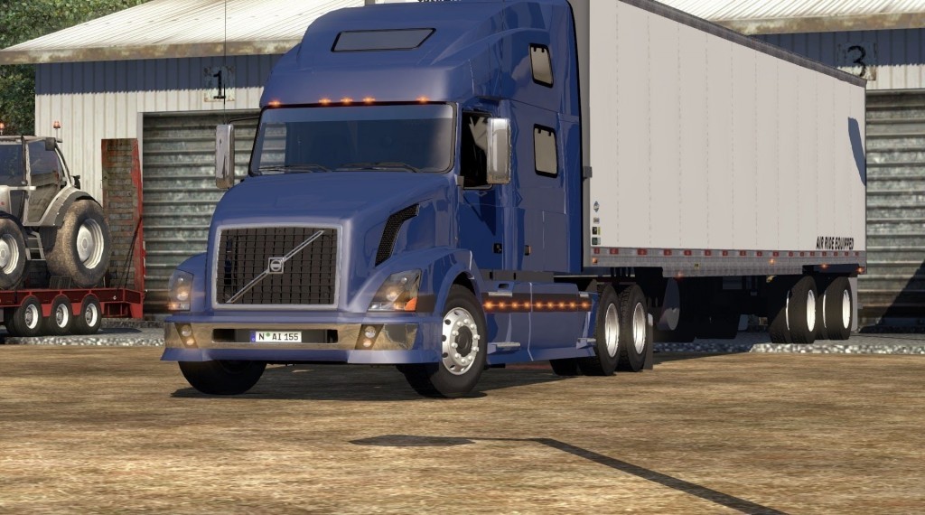 VOLVO VNL 780 on American Truck Simulator game • ATS mods