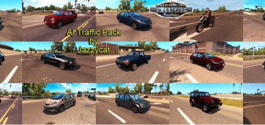 ai traffic pack for ats by jazzycat v1 0 1
