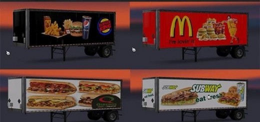 american fast food trailers skins 1 1