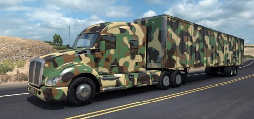 army trailer skin 1