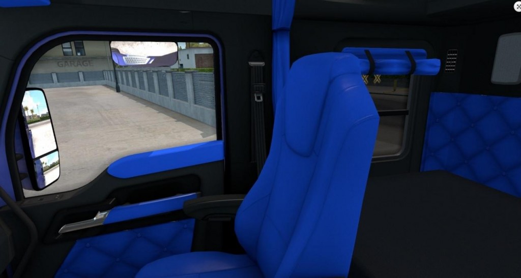 kenworth t680 bluey interior 2