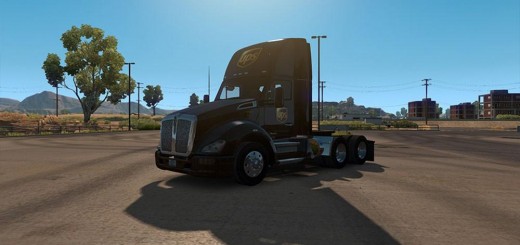 ups skin for day cab kenworth 680 1