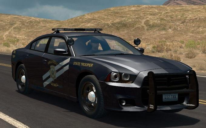 2012 Dodge Charger Police Cruiser V1 Ats Mods American