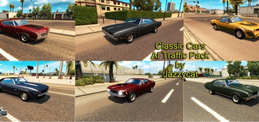 classic cars ai traffic pack by jazzycat v1 0 1