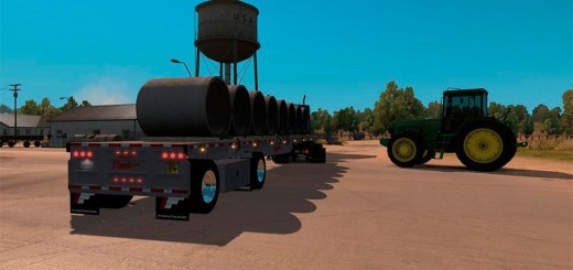 fontaine phantom flatbed trailers reworked by solaris36 3