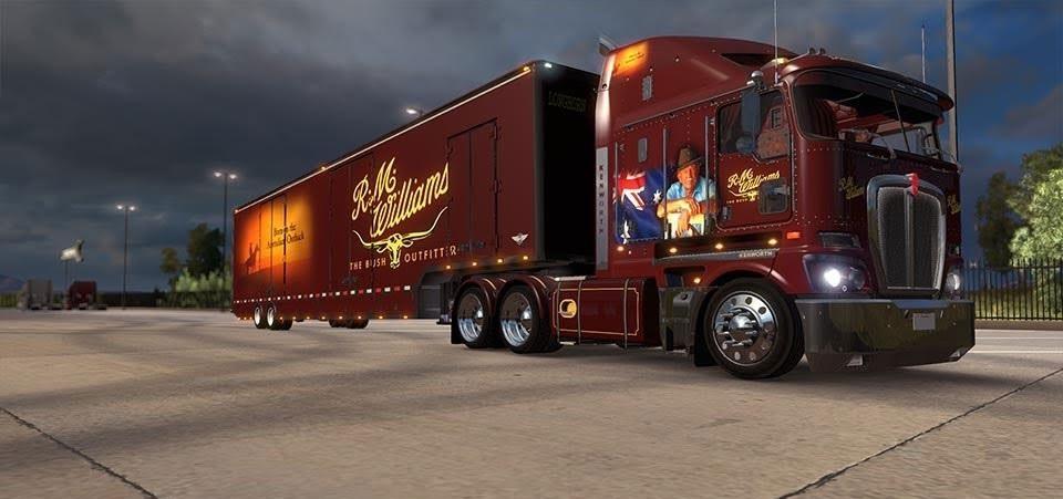 rm williams custom skin for the k200 v11 and matching trailer 1