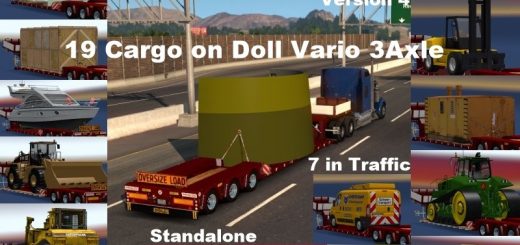 Doll Vario 3axles with 16 Cargos V 4 for ATS 2