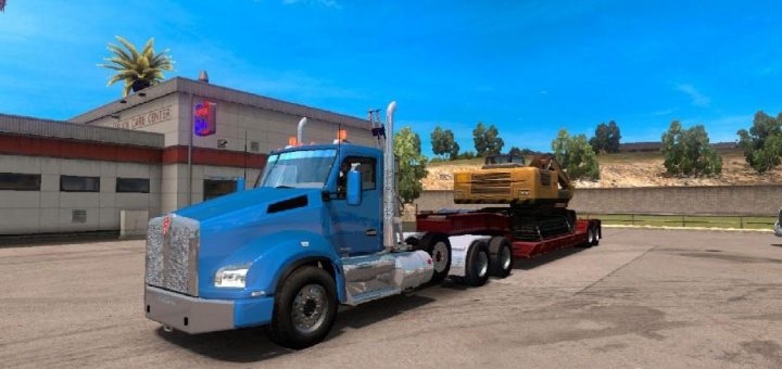 Custom Kenworth T909 By Rta Ats Mods American Truck Simulator Mods