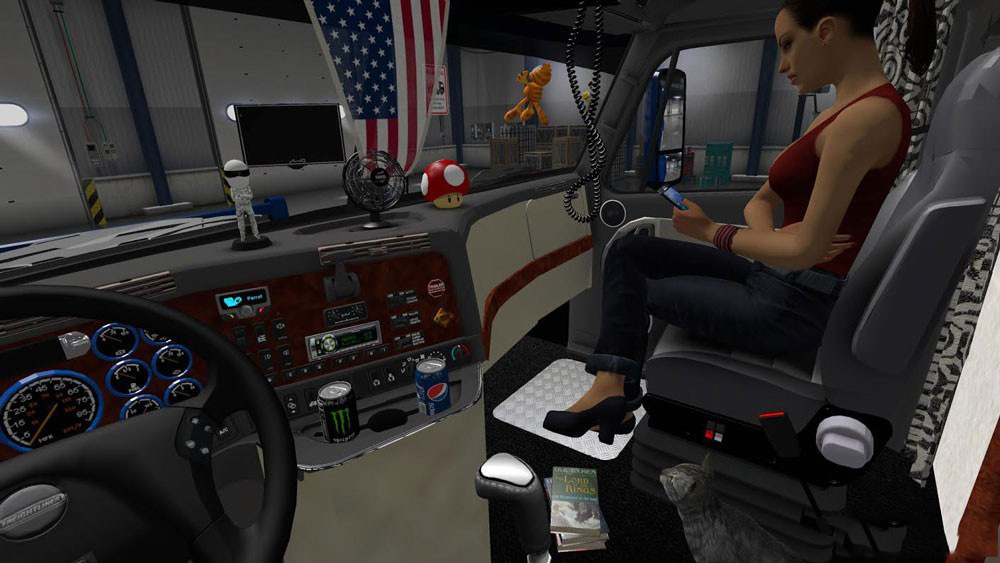 Freightliner Cascadia V 2 1 3 Sisl Scs Cabin Accessories Addon Ats Mods American Truck Simulator Mods Atsmod Net