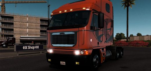 freightliner argosy reworked v2 2 for ats 1 3 by h trucker 1
