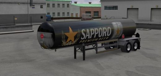 sapporo beer stand alone trailer ats 1 4 1 4 1s 1