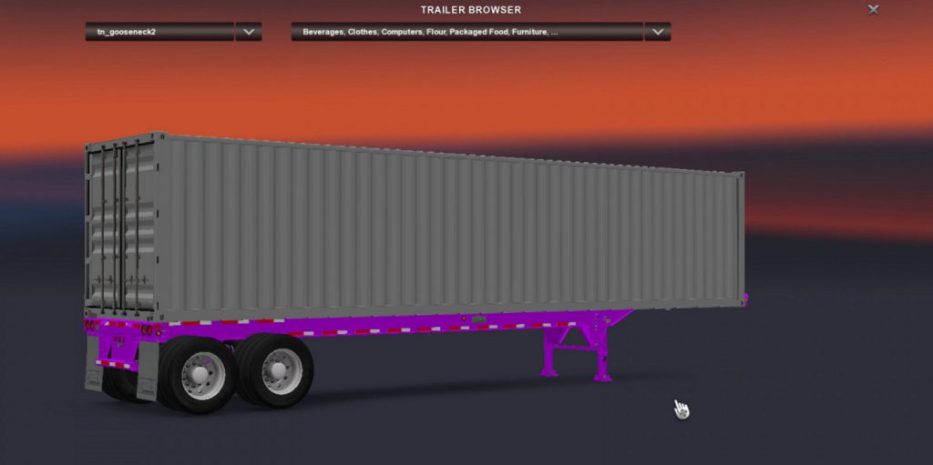 RTA Container Chassis Paint Mod 2