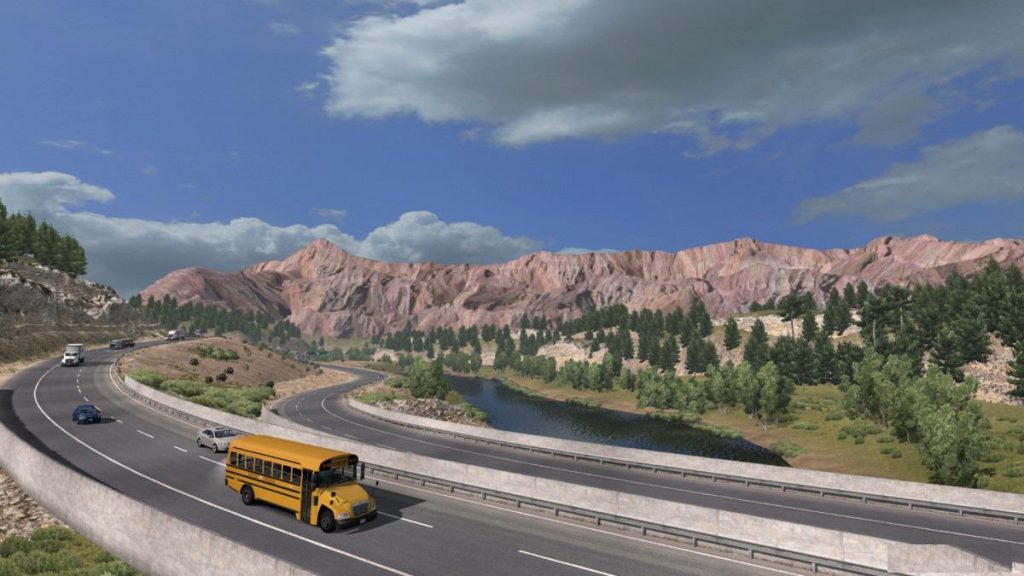 better mountain texture for american truck simulator 1