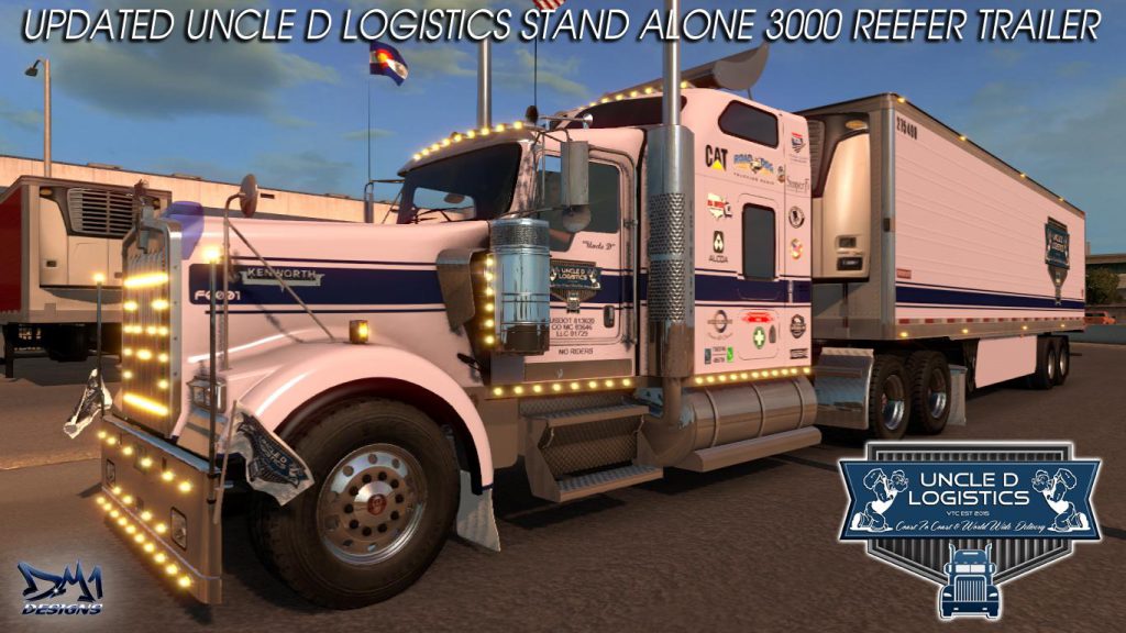 updated uncle d logistics vtc ats 3000 stand alone reefer trailer v1 1 1