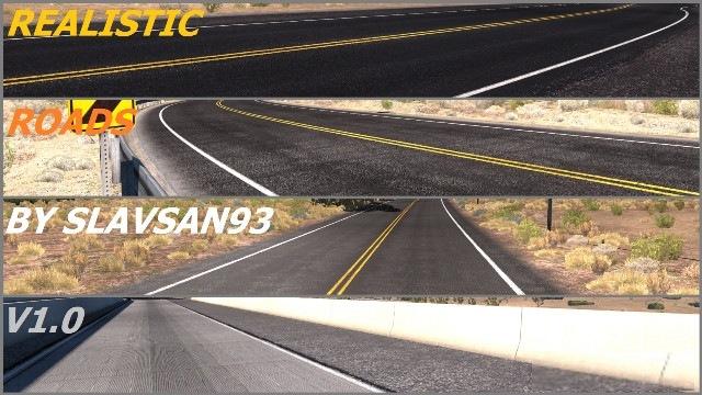 Realistic Roads V 10 Ats Mods American Truck Simulator Mods