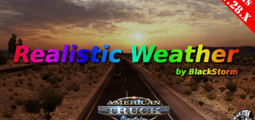 realistic weather for ats 1 28 x by blackstorm 1