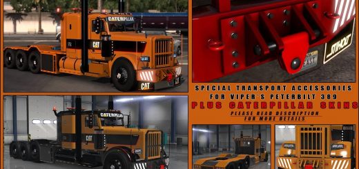 special transport accessoriescaterpillar skins for viper2 389 1 8S40X
