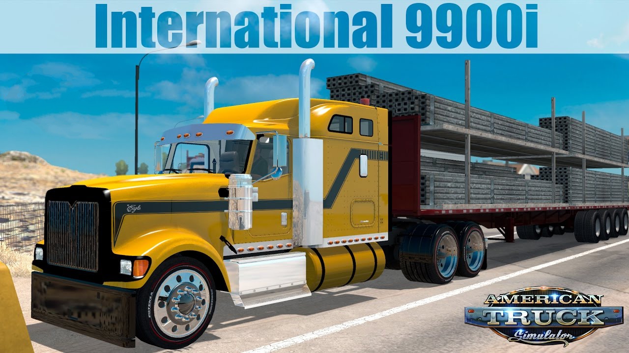 New international. International 9900i ATS. I9900 ATS. American Truck Simulator International 9900i. International 9900i ETS 2.