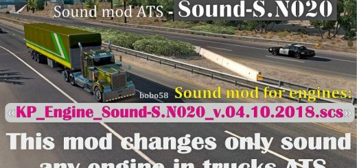 sound mod for engines in trucks ats 1 32 x 1