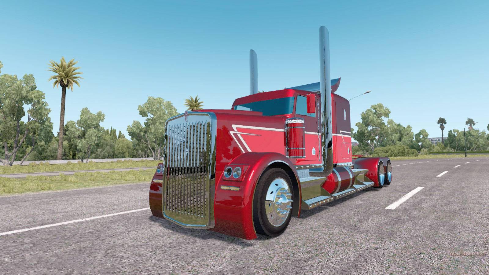 Kenworth The Phantom Mirror Fix 133 Vr Optimized Ats Mods American Truck Simulator Mods