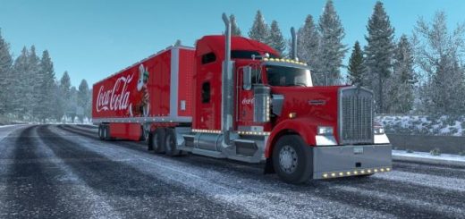 skin coca cola christmas for your trailer and trucks v1 0 1