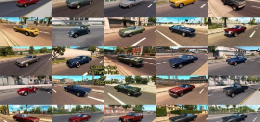 classic cars ai traffic pack by jazzycat v3 1 1