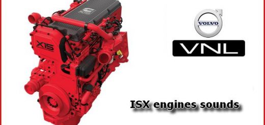 isx engines sounds mod for scs volvo vnl 1 2 1 34 x 1