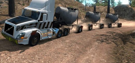 9941 triple cement trailer mp sp truckersmp multiplayer 1
