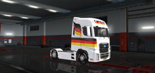 skins germany flag for ford f max 1 34 1