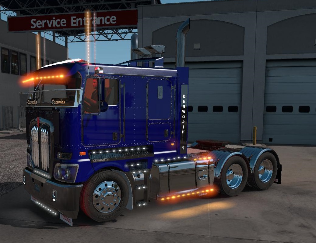 Kenworth K200 Flattop V143 135x Ats Mods American Truck Simulator Mods