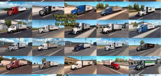 5040 painted truck traffic pack by jazzycat v2 2 1