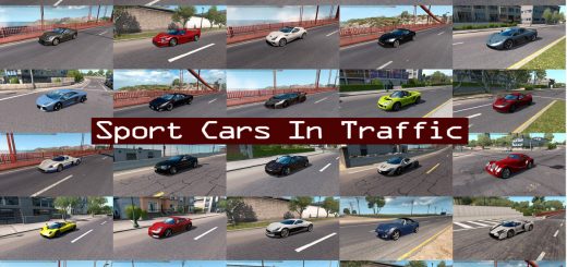Sport Cars Traffic Pack 3 C5ZQD