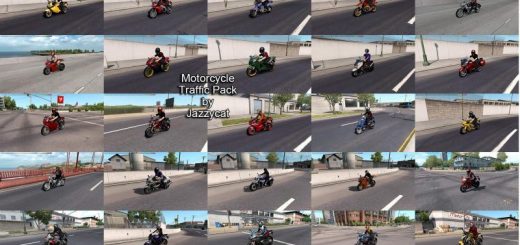 motorcycle traffic pack ats by jazzycat v3 3 1