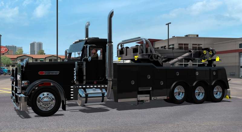 389 Longhood Dump Wrecker 135x Ats Mods American Truck Simulator Mods 