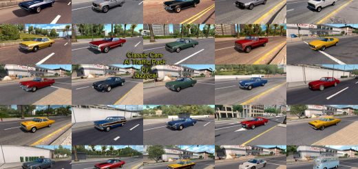 Classic Cars AI Traffic Pack 2 0X4Z