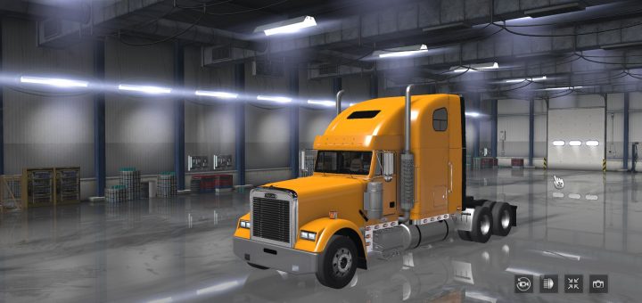 Freightliner Flbfla Custom V16 By Renenate 144x Ats Mods American Truck Simulator Mods