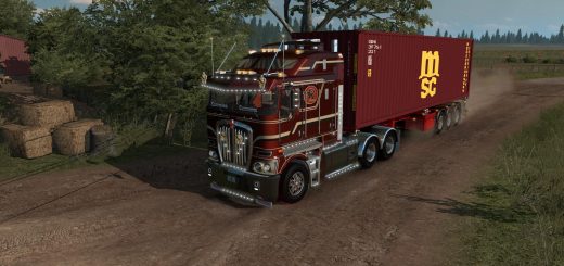 d tec 40ft container trailer ats 1 36 5 DD6V