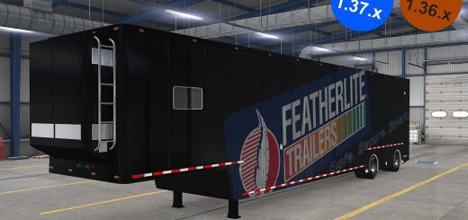 featherlite trailers reworked ats 1 36 1 37 x 3 CZAFX