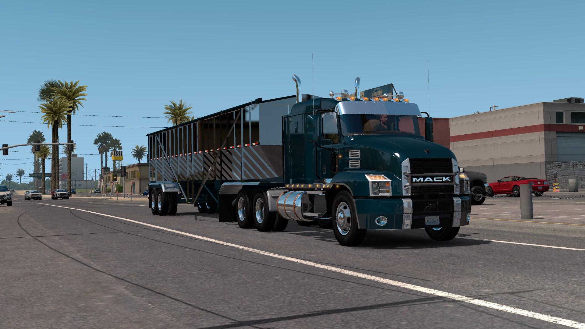 Trailer ats. American Truck Simulator моды грузовиков. Utility 3000r Trailer ATS 1.31.