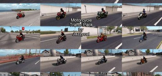 Motorcycle Traffic PackATS by Jazzycat v3.8 1