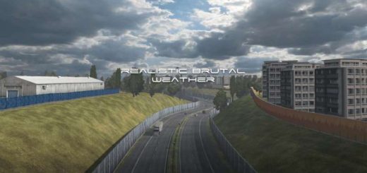 Realistic Brutal Weather Unforgiving v3.3 ATS 1.40