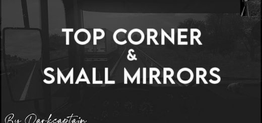 TopTop Corner Small Mirrors D9EZ4
