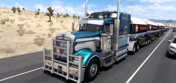 Kenworth T609 Rta Unlocked • Ats Mods American Truck Simulator Mods