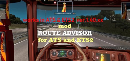 route advisor for ats ets2 1 FXADC