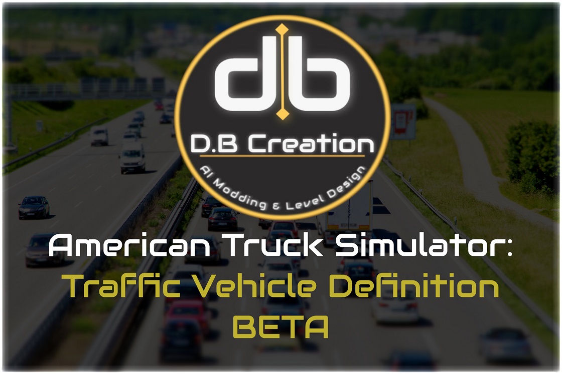 Traffic ai mod. American Truck Simulator карта.