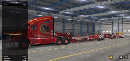 online scs convoy double trailers v1.0 ats 6
