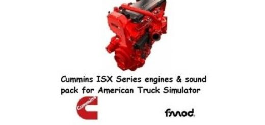 Cummins ISX engines sounds pack v 1 9XXAZ