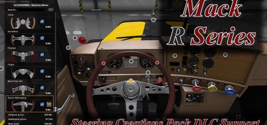 steering creations pack dlc support for mack r 1 VS7ZF