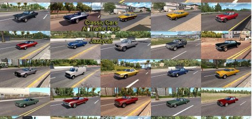 classic cars ai traffic pack by jazzycat v6 Q66E7